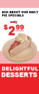 Delightful Desserts